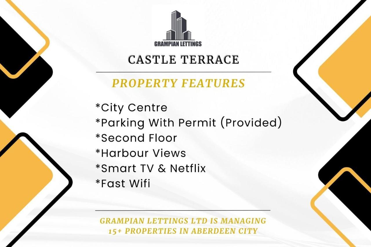 Apartament Castle Terrace - Grampian Lettings Ltd Aberdeen Zewnętrze zdjęcie